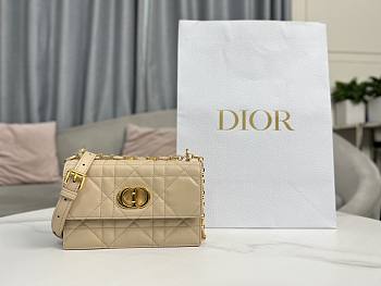 Dior Miss Caro Mini Bag Beige Size 19 x 13 x 5.5 cm