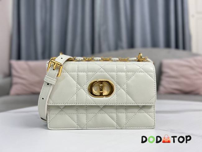 Dior Miss Caro Mini Bag White Size 19 x 13 x 5.5 cm - 1