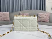 Dior Miss Caro Mini Bag White Size 19 x 13 x 5.5 cm - 3