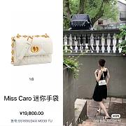 Dior Miss Caro Mini Bag White Size 19 x 13 x 5.5 cm - 2