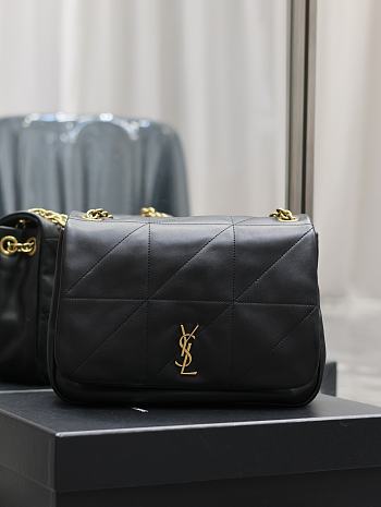 YSL Saint Laurent Jamie Black Bag Size 28 × 20 × 9 cm