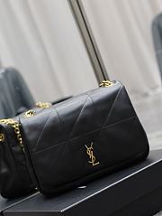 YSL Saint Laurent Jamie Black Bag Size 28 × 20 × 9 cm - 6