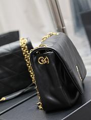 YSL Saint Laurent Jamie Black Bag Size 28 × 20 × 9 cm - 3