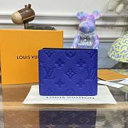 Louis Vuitton LV Blue Wallet M82563 Size 11.5 x 9 x 1.5 cm - 6