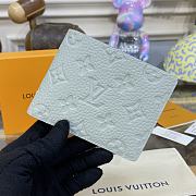 Louis Vuitton LV Gray Wallet M82562 Size 11.5 x 9 x 1.5 cm - 3
