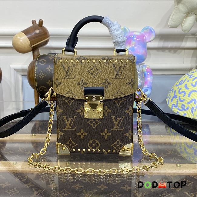 Louis Vuitton LV Camera Box Box Handbag M82465 Size 12.5 x 17.6 x 6 cm - 1