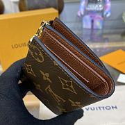 Louis Vuitton LV Lisa Wallet M82383 Brown Size 9 x 11.5 x 1.5 cm - 6