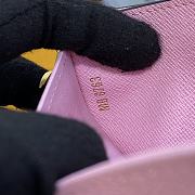 Louis Vuitton LV Lisa Wallet M82383 Pink Size 9 x 11.5 x 1.5 cm - 6