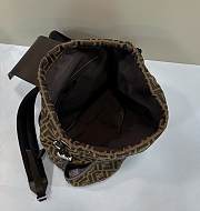 Fendi Backpack Brown Size 31.5 x 16 x 36 cm - 4