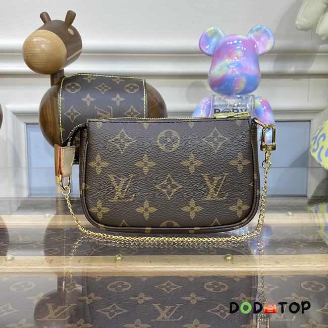 LV Original Monogram Canvas Mini Pochette Accessoires M58009 - 1