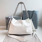 Balenciaga BB Soft Large Shoulder Bag White Size 35 x 24 cm - 3