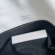 Balenciaga BB Soft Large Shoulder Bag White Size 35 x 24 cm - 2