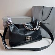 Balenciaga BB Soft Large Shoulder Bag Black Size 35 x 24 cm - 3