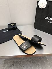 Chanel Mules Black/White/Beige 01 - 4