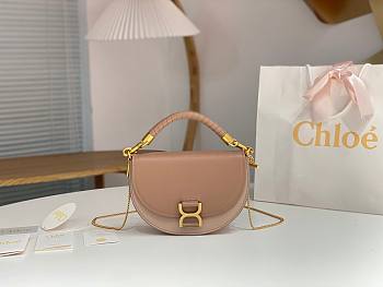 Chloe Marcie Small Leather Shoulder Bag Size 22.5 x 15.5 x 7 cm