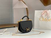 Chloe Marcie Small Leather Shoulder Bag Black Size 22.5 x 15.5 x 7 cm - 4