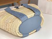 Chloe Sense Medium Basket Bag Blue Size 45 x 24 x 18 cm - 6