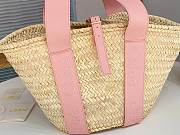 Chloe Sense Medium Basket Bag Pink Size 45 x 24 x 18 cm - 2