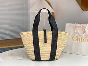 Chloe Sense Medium Basket Bag Black Size 45 x 24 x 18 cm - 1