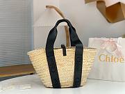Chloe Sense Medium Basket Bag Black Size 45 x 24 x 18 cm - 6