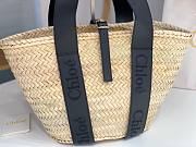 Chloe Sense Medium Basket Bag Black Size 45 x 24 x 18 cm - 4