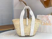 Chloe Sense Medium Basket Bag White Size 45 x 24 x 18 cm - 1