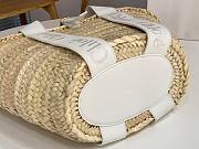 Chloe Sense Medium Basket Bag White Size 45 x 24 x 18 cm - 4