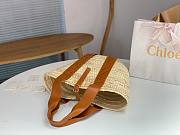 Chloe Sense Medium Basket Bag Brown Size 45 x 24 x 18 cm - 5
