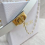Dior Belt Chain White/Black 2 cm - 4