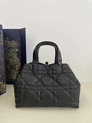 Dior Medium Dior Toujours Bag Black Size 28.5 x 19 x 21.5 cm - 3