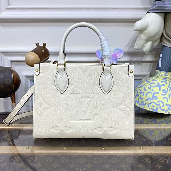 Louis Vuitton LV Onthego Small Handbag M46569 Size 25 x 19 x 11.5 cm