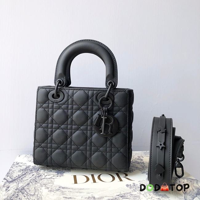 Dior Lady ABC Black Bag Size 20 x 17 x 8 cm - 1