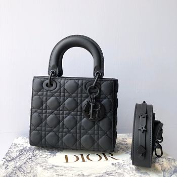 Dior Lady ABC Black Bag Size 20 x 17 x 8 cm