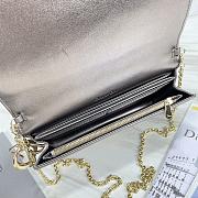 Lady Dior Wallet on Chain Pouch Size 22 x 12 x 5 cm - 5