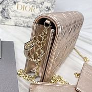 Lady Dior Wallet on Chain Pouch 01 Size 22 x 12 x 5 cm - 6