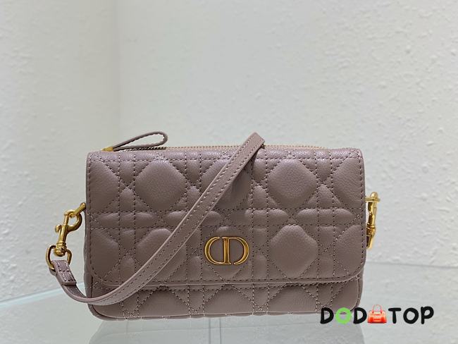 Dior Caro Pouch Bag Size 17.5 x 10.5 x 5 cm - 1