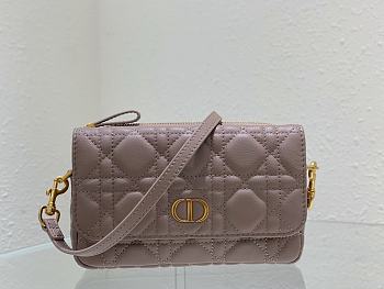 Dior Caro Pouch Bag Size 17.5 x 10.5 x 5 cm
