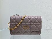 Dior Caro Pouch Bag Size 17.5 x 10.5 x 5 cm - 6