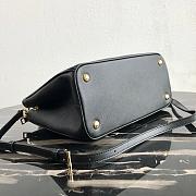 Prada Galleria 1BA863 Medium Black Bag Size 28 x 20 x 12 cm  - 5