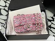 Chanel Sequin Flap Bag Pink Size 20 cm - 1