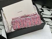 Chanel Sequin Flap Bag Pink Size 20 cm - 4