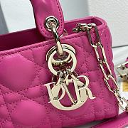 Dior Joy Bag Pink Size 16 x 5.5 x 10 cm - 2