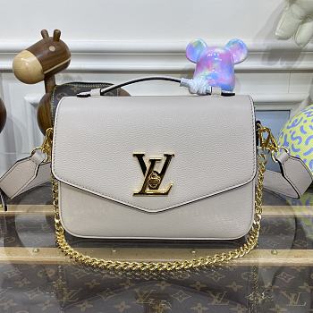 Louis Vuitton LV Oxford Handbag Gray Size 22 x 16 x 9.5 cm