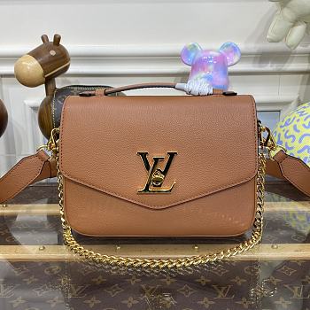 Louis Vuitton LV Oxford Handbag Brown Size 22 x 16 x 9.5 cm