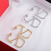 Valentino Garavani Earrings Gold/Silver  - 4
