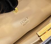 Fendi Peekaboo Black Bag with Strap Size 30 x 11 x 27 cm - 6