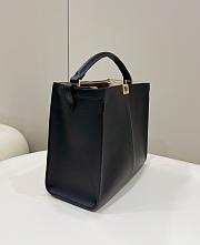Fendi Peekaboo Black Bag with Strap Size 30 x 11 x 27 cm - 3