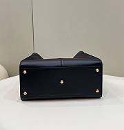 Fendi Peekaboo Black Bag with Strap Size 30 x 11 x 27 cm - 2