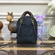 Louis Vuitton LV M21060 Black Pillow Palm Springs Mini Backpack Size 17 x 22 x 10 cm - 3