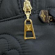 Louis Vuitton LV M21060 Black Pillow Palm Springs Mini Backpack Size 17 x 22 x 10 cm - 2